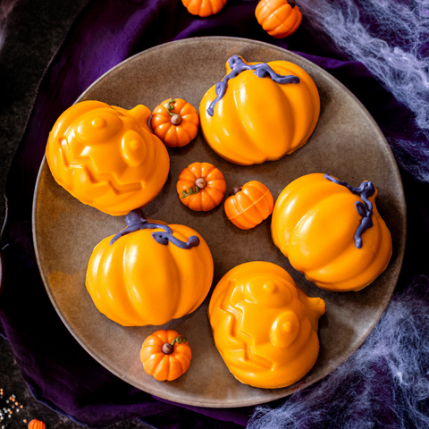 Moule en silicone 8 formes personnages d´Halloween : momie,