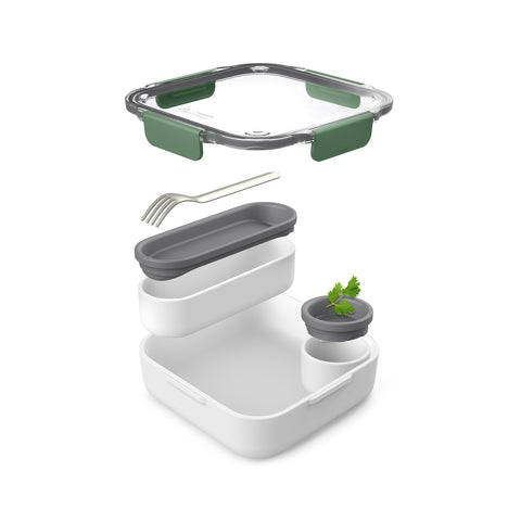 Lunch box Original olive 5.5 x 20 cm - Black & Blum
