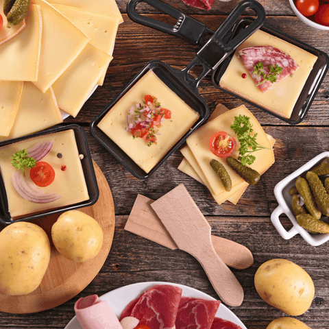 6 mini spatules à raclette hêtre PEFC - Alice Délice