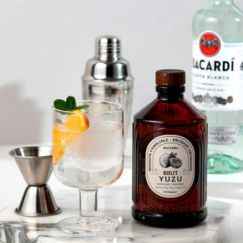 Sirop Yuzu bio 400 ml Brut - Bacanha