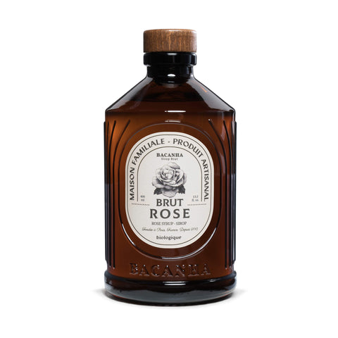 Sirop Rose bio 400 ml Brut - Bacanha