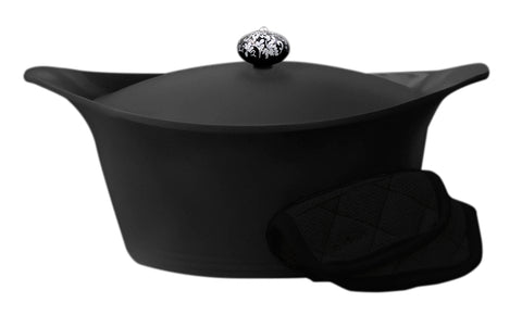 Coffret l'incroyable Cocotte sans PFAS 24 cm Graphite - Coo