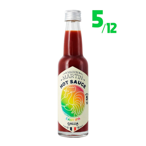 Sauce piment Gallia east IPA 5/12 100 ml - Maison Martin