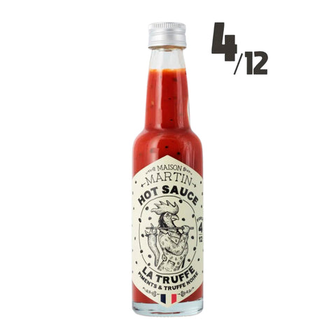 Sauce piment à la Truffe 4/12 100 ml - Maison Martin