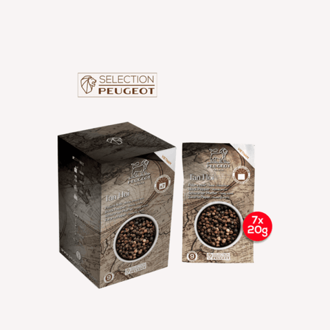 7 sachets de 20 grammes de poivre - Peugeot