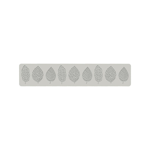 Moule tapis silicone 3D pour décoration feuille - Silikomart