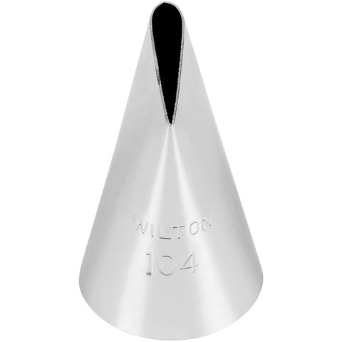 Douille en inox : pétale 15 mm  104 - Wilton