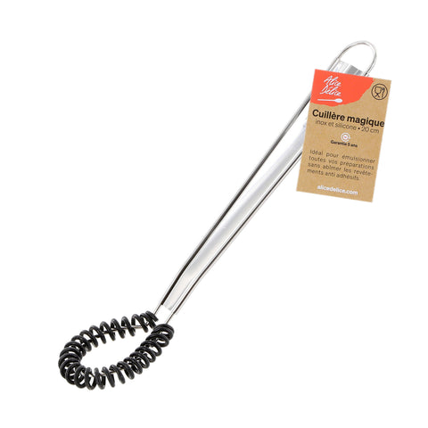 Cuillère magique en inox et silicone - Alice Délice