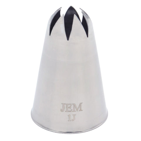 Douille en inox : fleur 15 mm  1J - PME