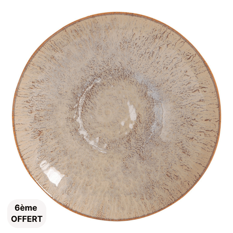 Assiette creuse 22 cm Akaris - Table Passion