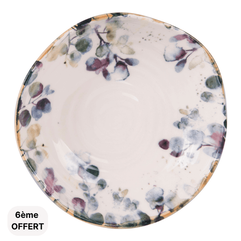 Assiette creuse 19 cm Garden - Table passi
