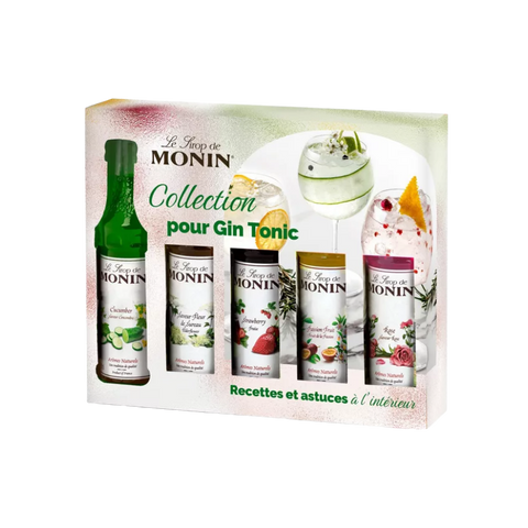 Coffret sirops Gin Tonic 5x50 ml - Monin