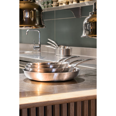 Poêle inox sans PFAS Triply 24 cm - Menastyl