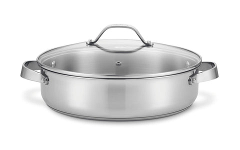 Sauteuse inox sans PFAS et couvercle Cicla 28 cm - Beka