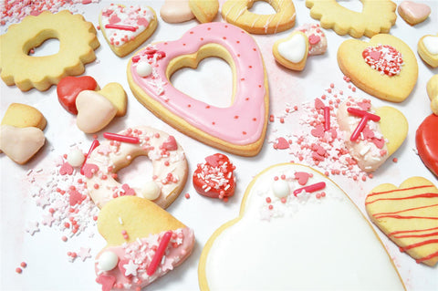 Décor à parsemer Coeurs 70 g - Scrapcooking
