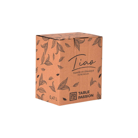 Tisanière 470 ml Tiao vert - Table Passion