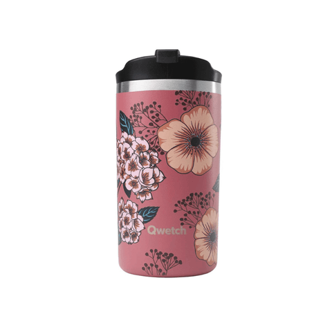 Travel mug isotherme Anémone 350 ml - Qwetch