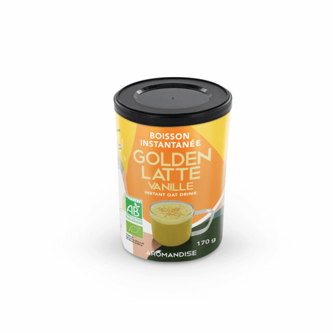 Boisson instantanée Golden Latte vanille 170 gr - Aromandise