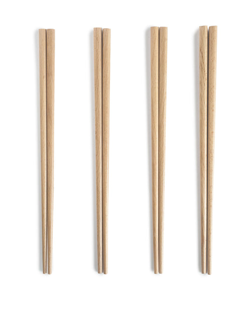 Set 8 baguettes en bois - Ibili