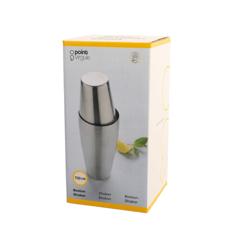 Shaker Boston en acier inoxydable 700ml - Point Virgule