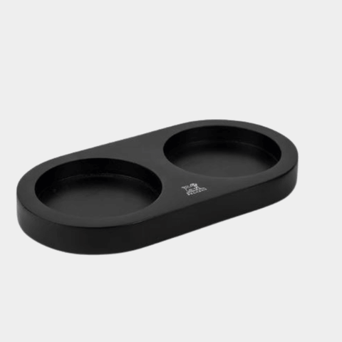 Plateau moulins bambou noir mat Linea - Peugeot