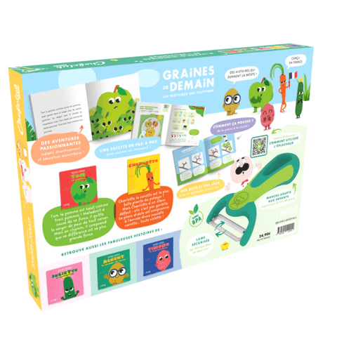 Coffret Graines de demain et son eplucheur - Chefclub