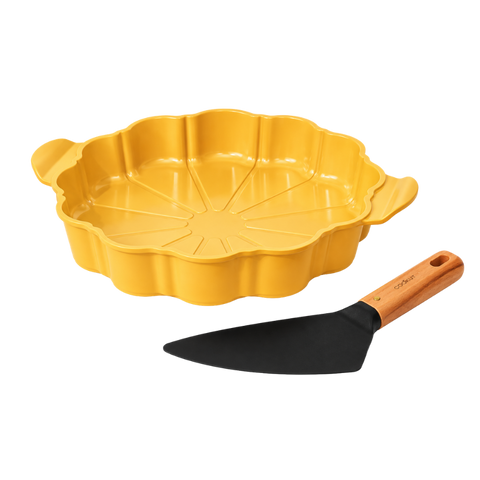Plat à tarte sans PFAS mangue - Cookut